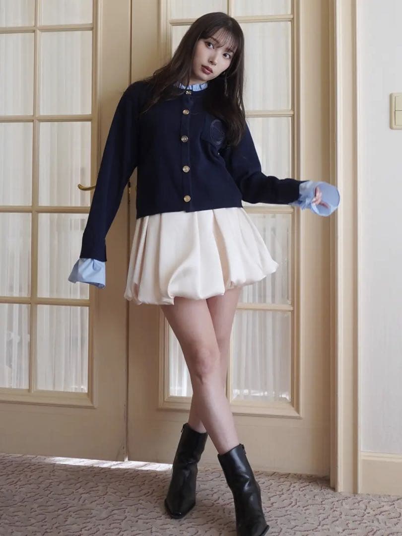 eimyistoire Attached collar カーディガン