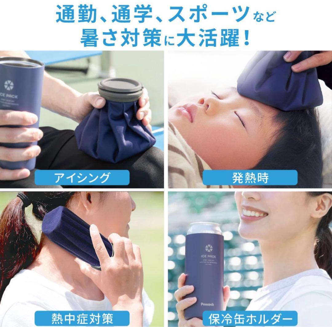 Peacock アイスパック（布氷嚢タイプ）ABC-50 新品未開封2本セット