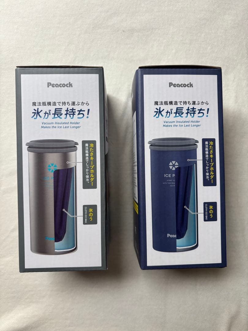 Peacock アイスパック（布氷嚢タイプ）ABC-50 新品未開封2本セット