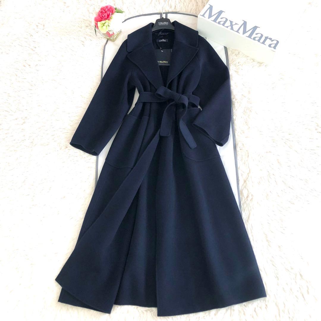 新品タグ付【'S MAX MARA】クチートアマーノ　ミッドナイトブルーネイビー