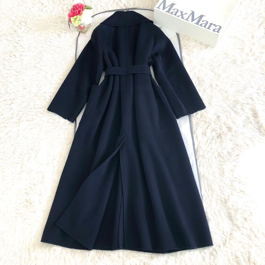 新品タグ付【'S MAX MARA】クチートアマーノ　ミッドナイトブルーネイビー