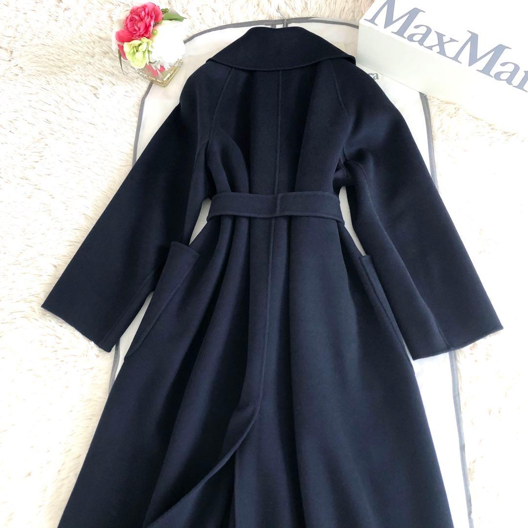 新品タグ付【'S MAX MARA】クチートアマーノ　ミッドナイトブルーネイビー