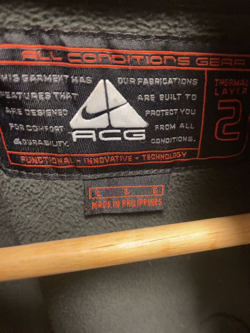 【最安価】00s Nike ACG フリースベスト L