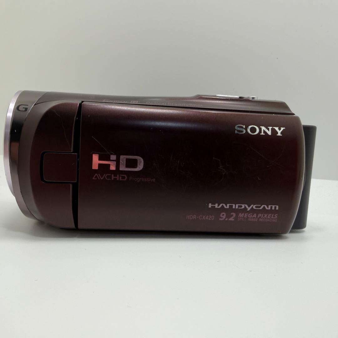 ソニー ハンディカム HDR-CX420 デジタルビデオカメラ ブラウン