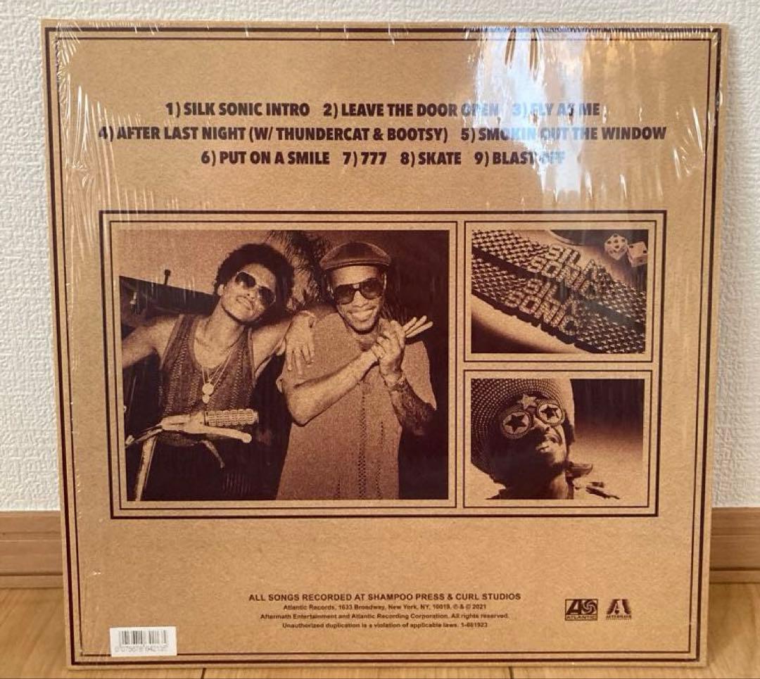 希少 Bruno Mars Anderson paak レコード LP