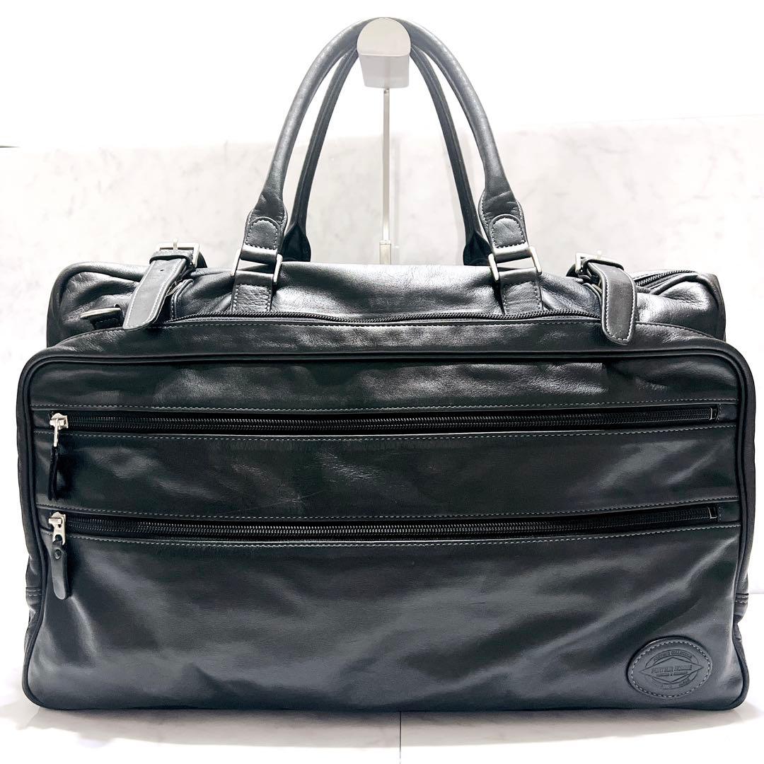 【美品】PORTER ポーター ボストンバッグ 黒 大容量 吉田カバン 旅行