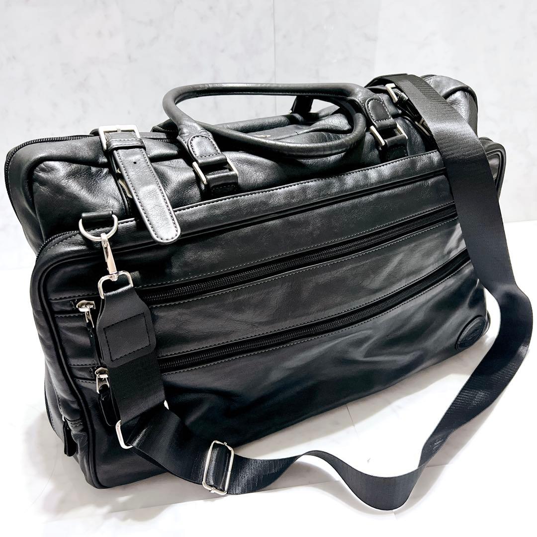 【美品】PORTER ポーター ボストンバッグ 黒 大容量 吉田カバン 旅行