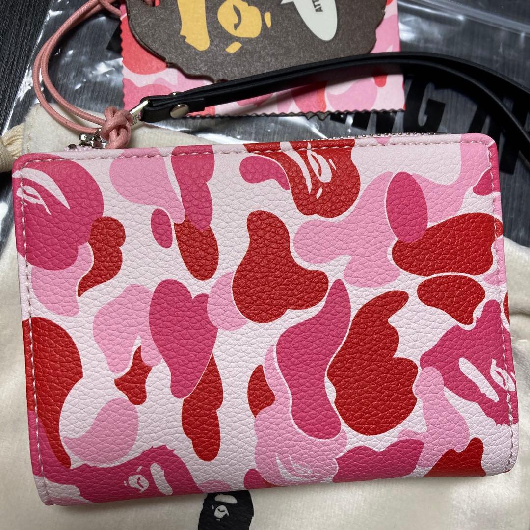 A BATHING APE 財布 ABC CAMO WALLET