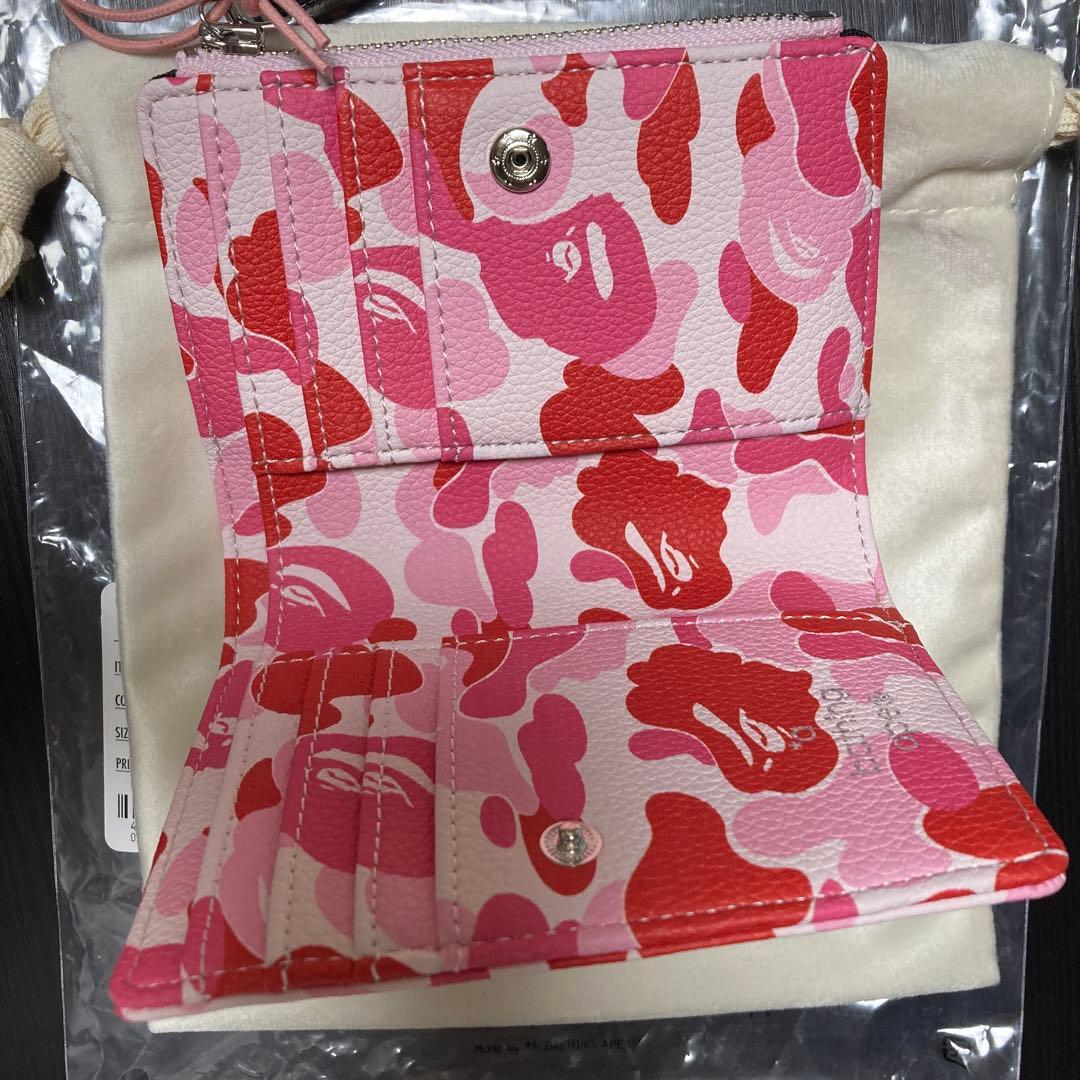 A BATHING APE 財布 ABC CAMO WALLET