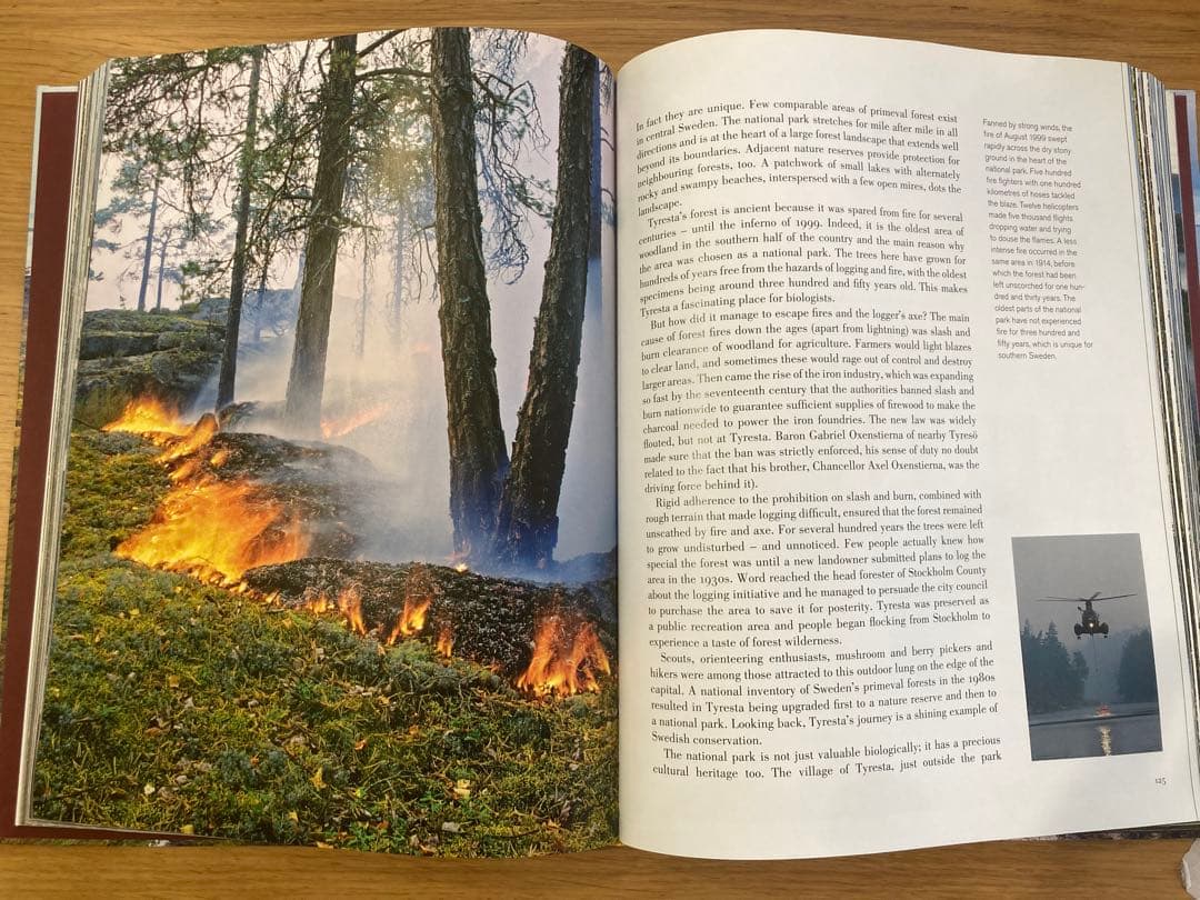 スウェーデン　洋書　本　National Parks of Sweden