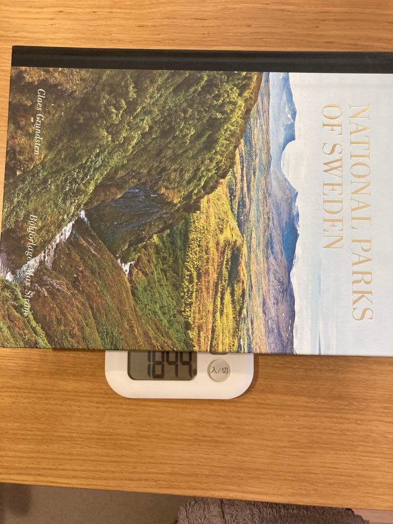 スウェーデン　洋書　本　National Parks of Sweden