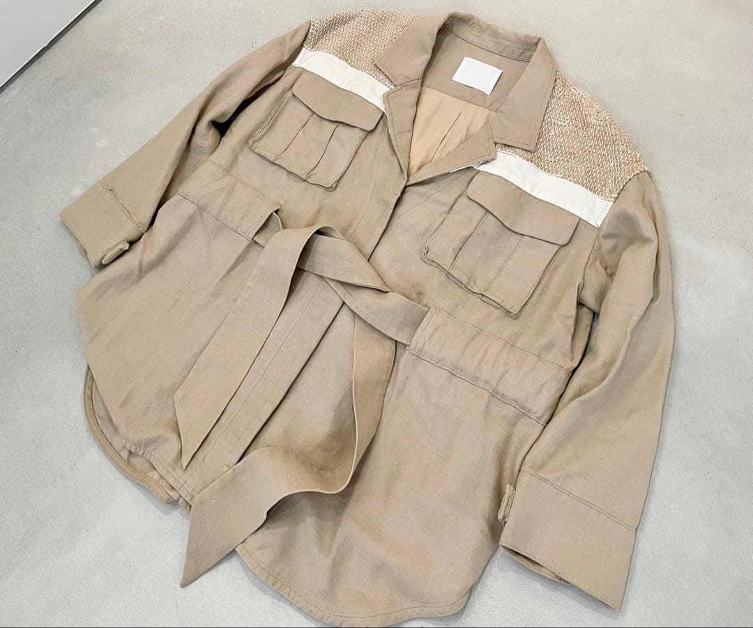 mame kurogouchi ミリタリージャケット MM16AW-JK032