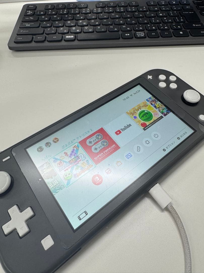 NINTENDO SWITCH LITE グレー　スイッチライト