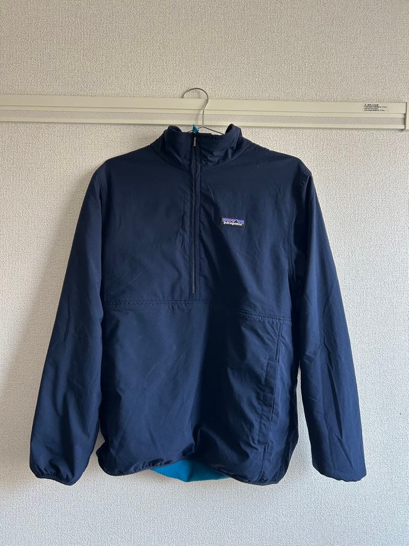 Patagonia スナップt リバーシブル　フリース　グリセード　シンチラ