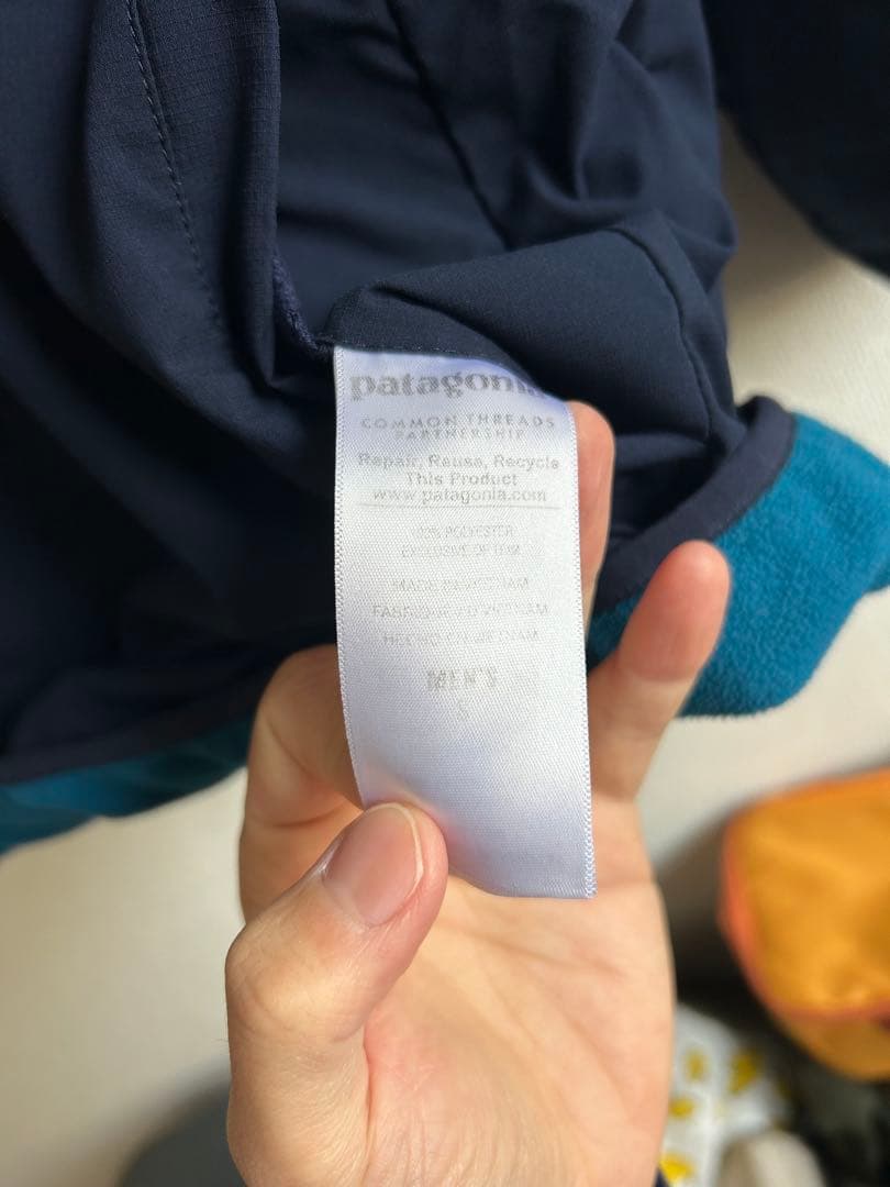 Patagonia スナップt リバーシブル　フリース　グリセード　シンチラ