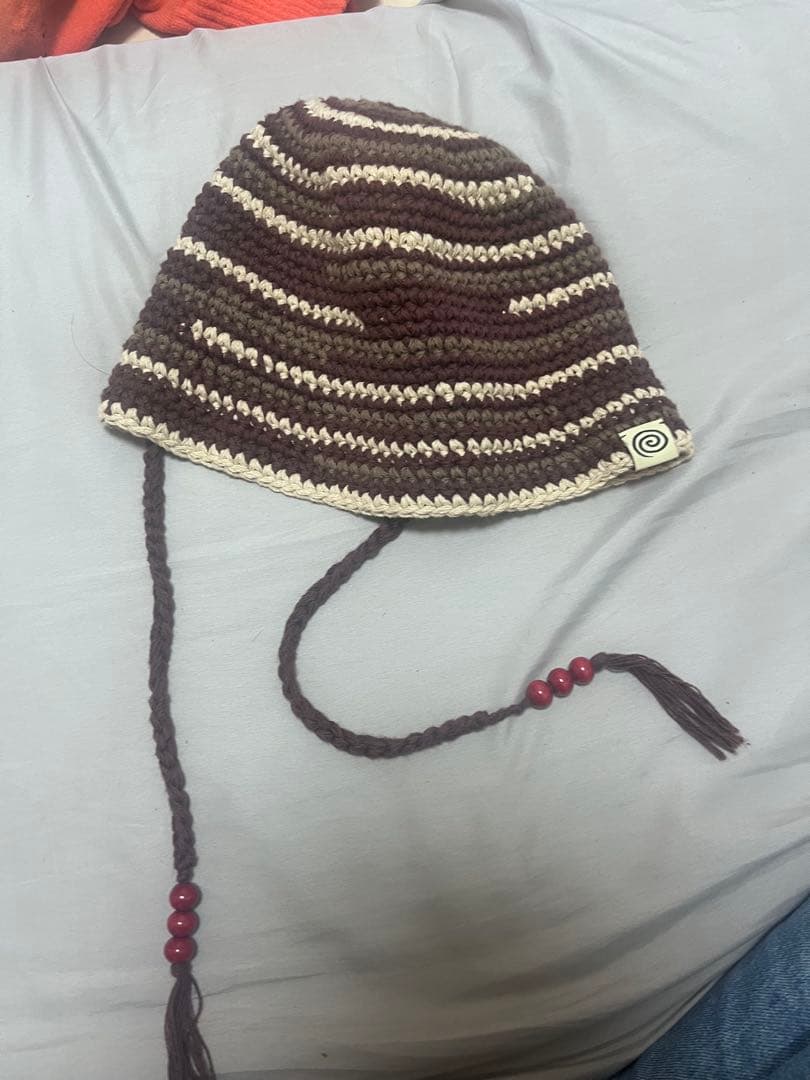帽子 soonerorlater Handknitted Border Hat sol