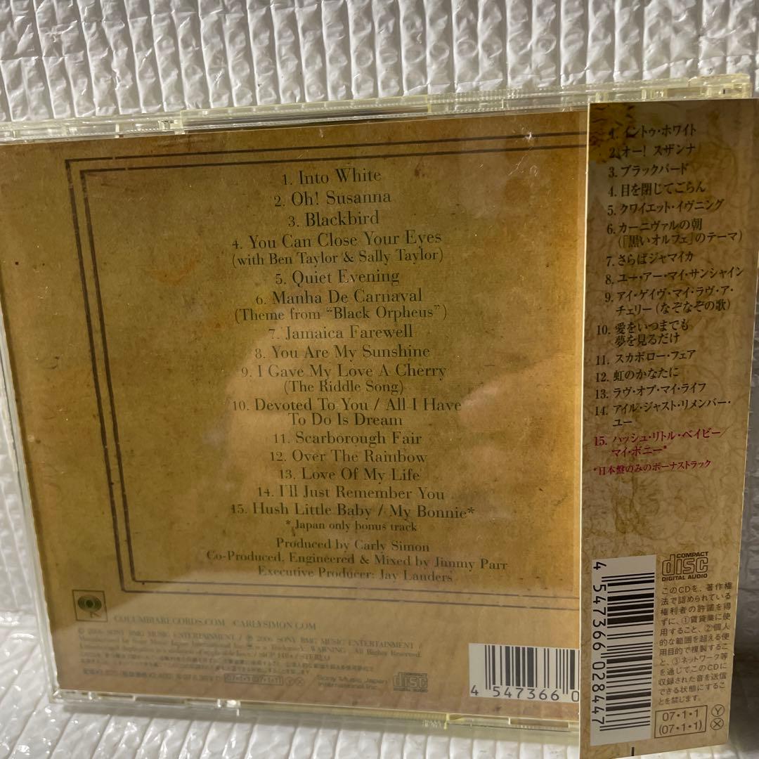 AOR CD カーリー・サイモン/イントゥ・ホワイト