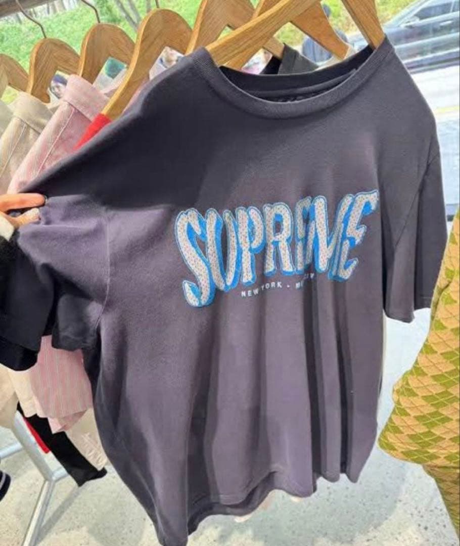 Supreme ダークグレー Tシャツ