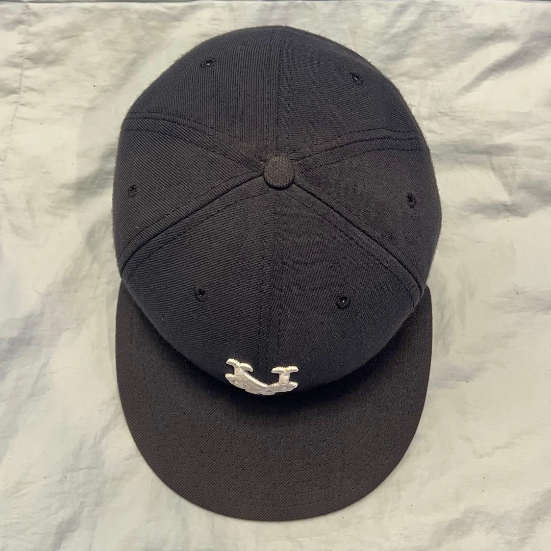 NEWERA キャップ NY METS 濃紺 7 5/8 USA製 希少 メッツ