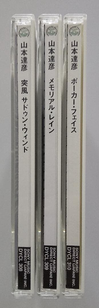 山本達彦／サドゥン・ウィンド、メモリアル・レイン、ポーカー・フェイス