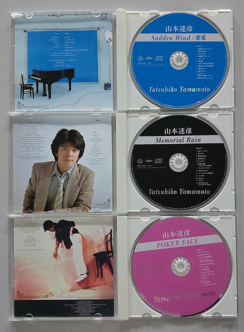 山本達彦／サドゥン・ウィンド、メモリアル・レイン、ポーカー・フェイス