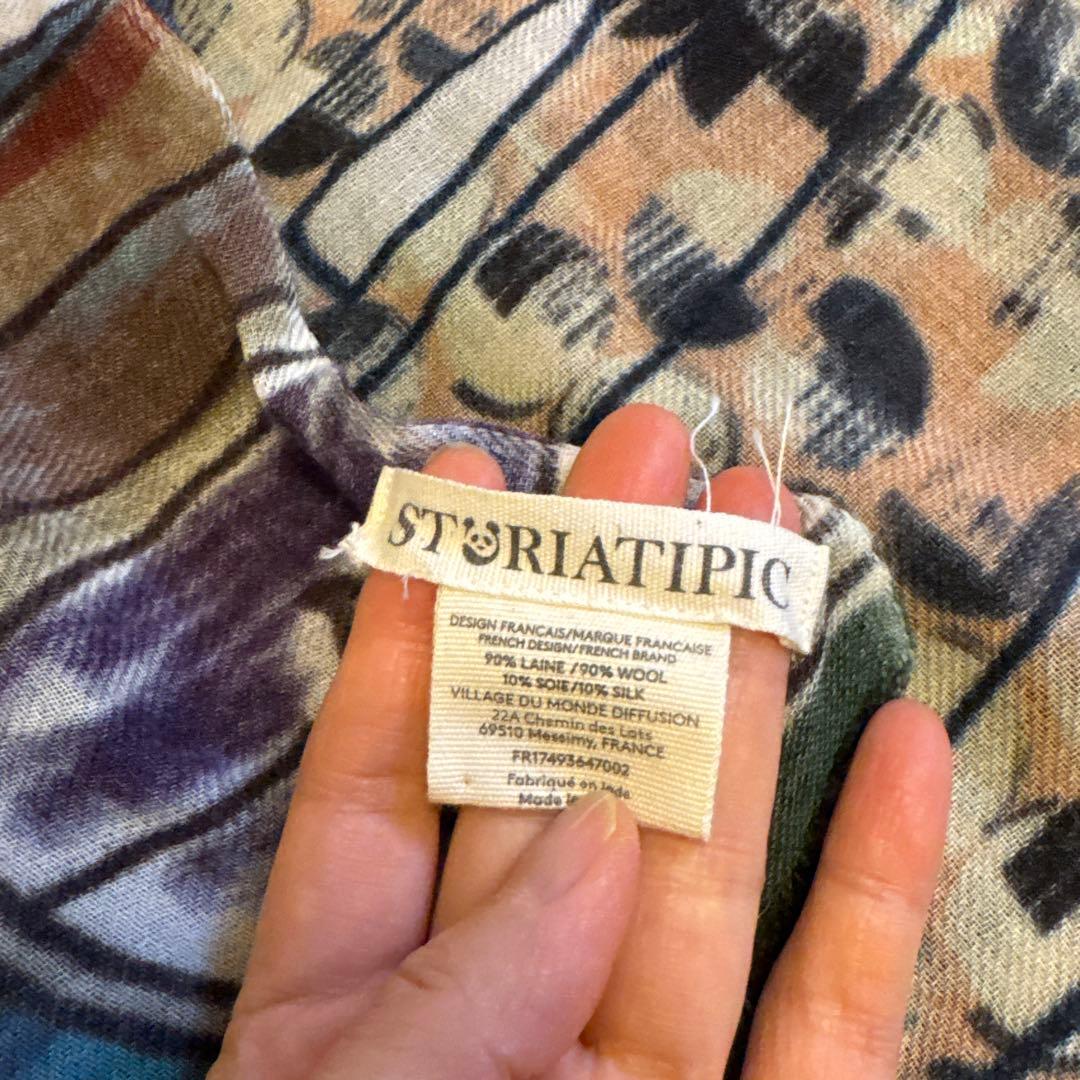 storiatipic paris ストール　マフラー　ウール