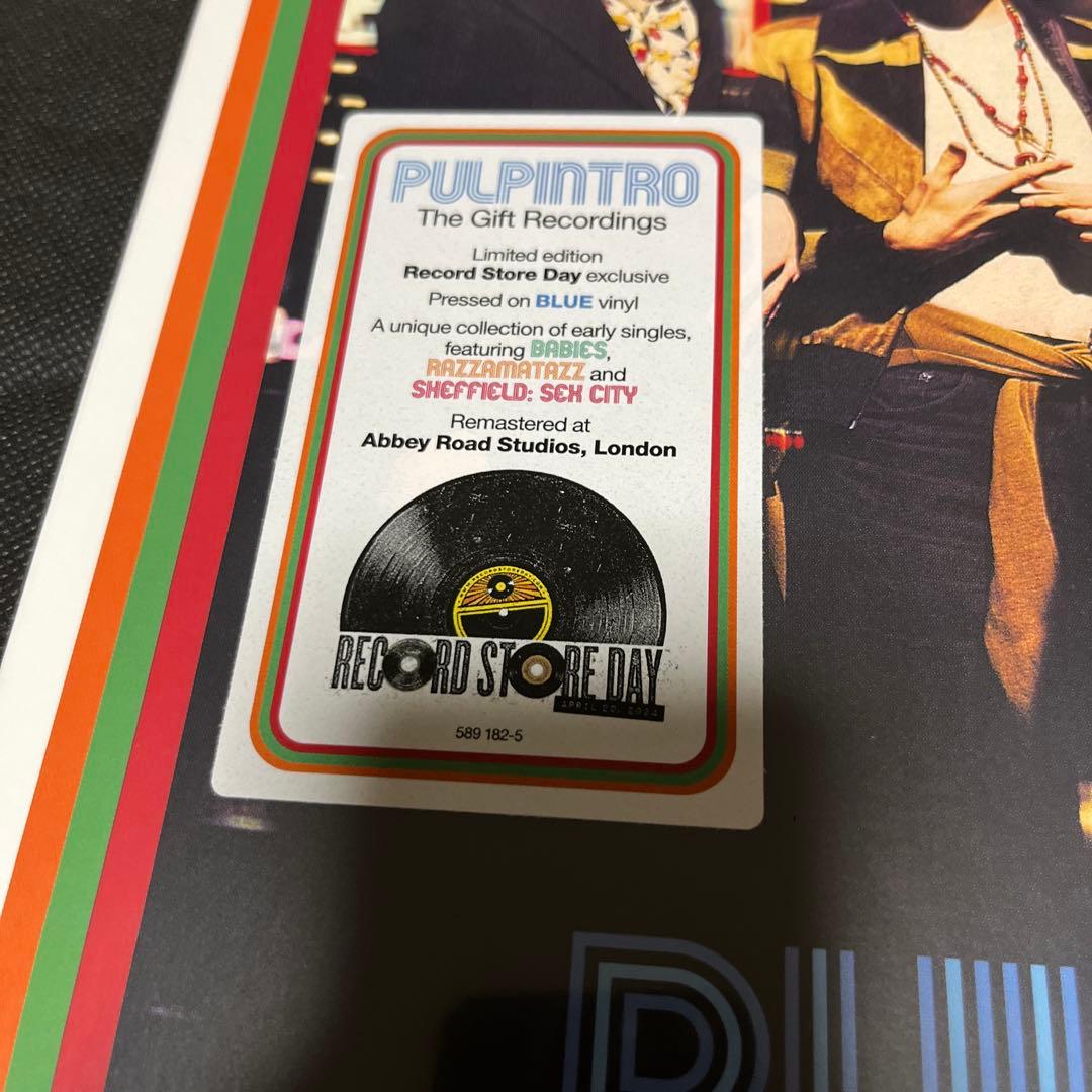 新品未開封　Pulp – Intro – The Gift Recordings
