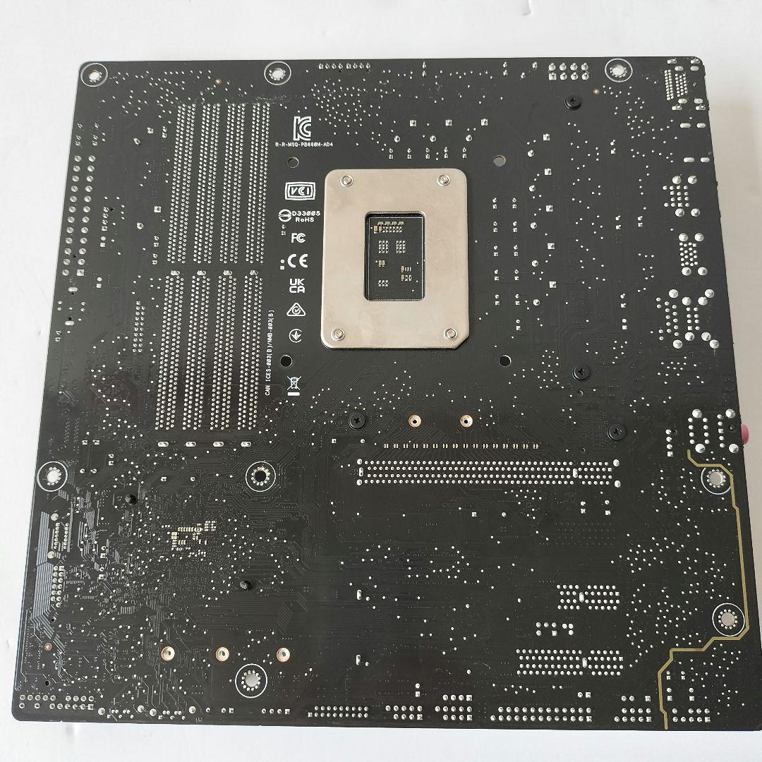 ASUS B660M-A D4 マザーボード Intel LGA1700
