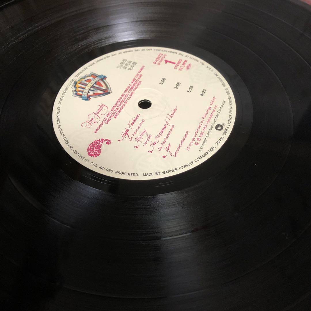 【国内盤・見本盤】THE FAMILY 帯あり美品　＋オマケ12inch2枚