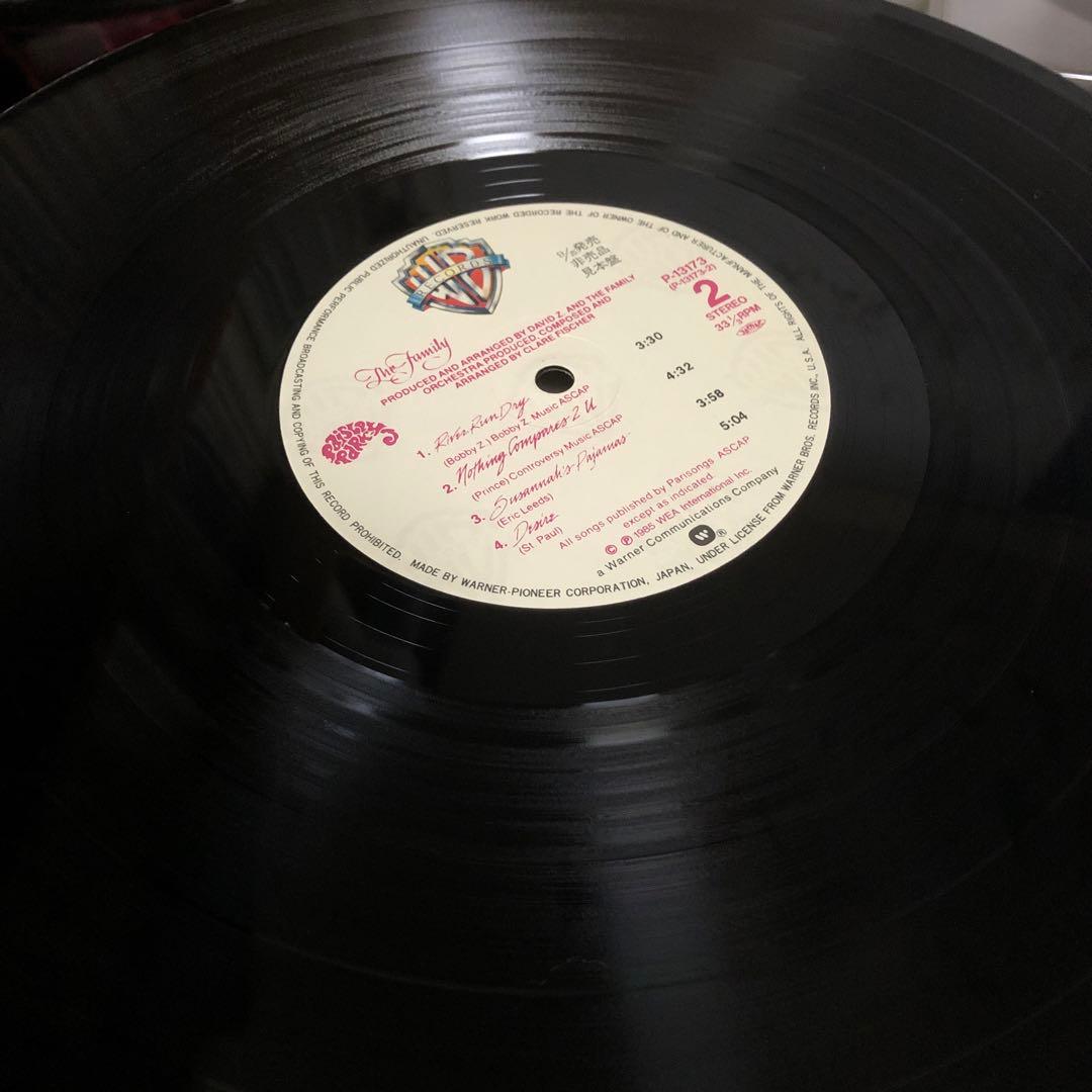 【国内盤・見本盤】THE FAMILY 帯あり美品　＋オマケ12inch2枚