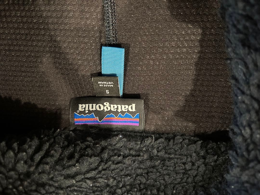 Patagonia フリースベスト S ネイビー