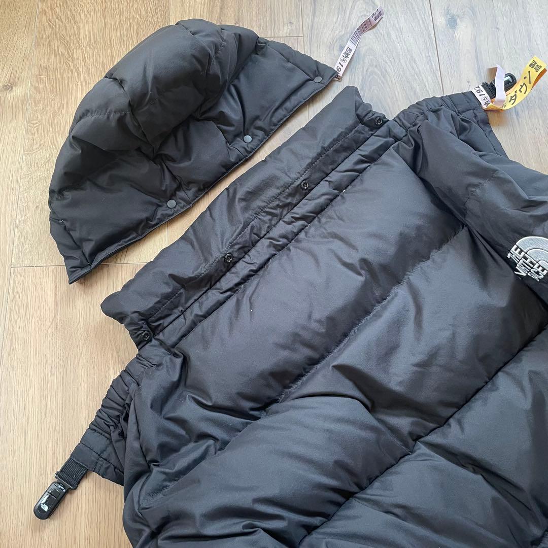 【美品】THE NORTH FACE 抱っこ紐　シェルブランケット　ベビーダウン