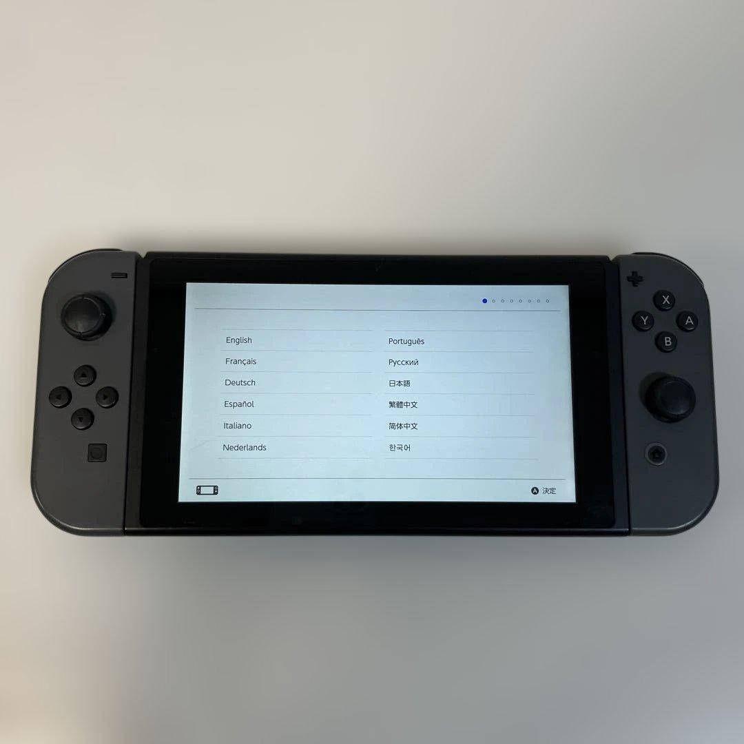 Nintendo Switch グレー 充電器・ドック付き