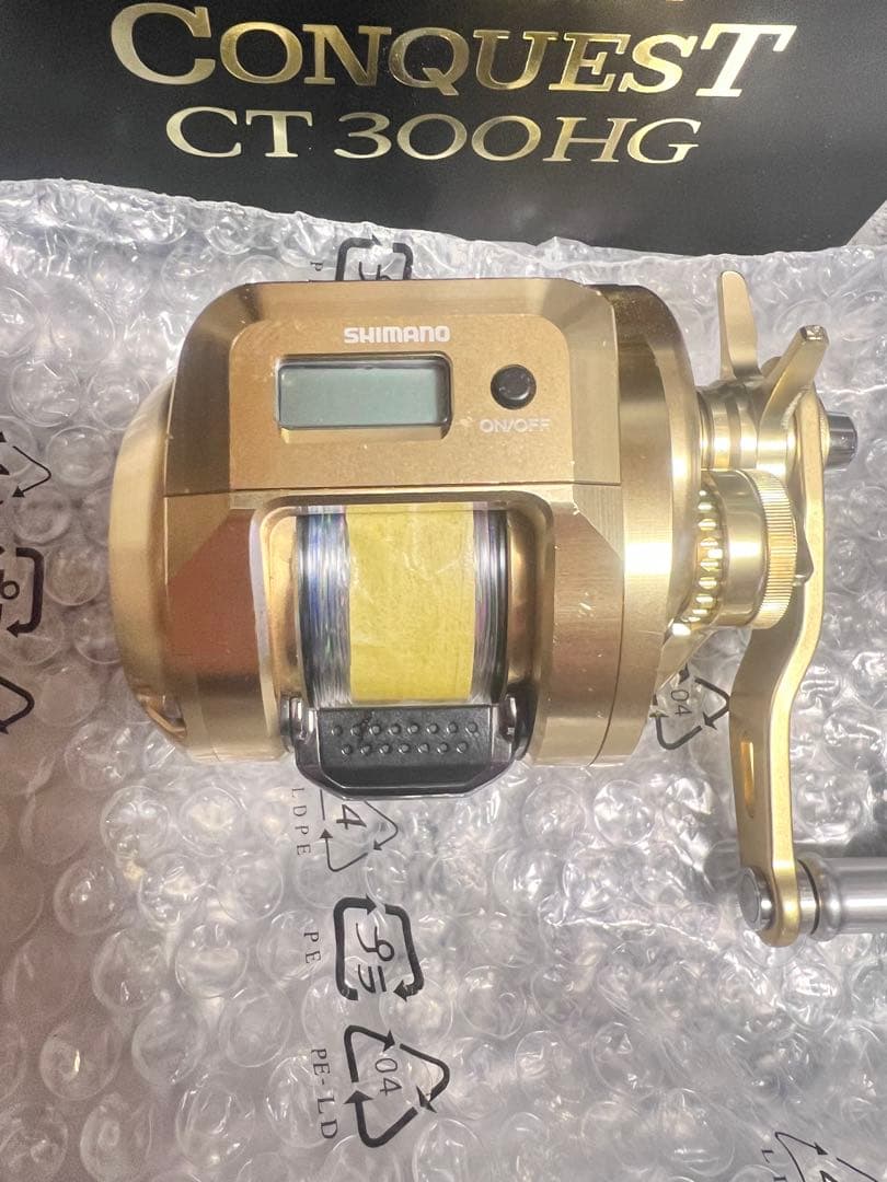 SHIMANO 18 OCEA CONQUEST 300HG ゴールド