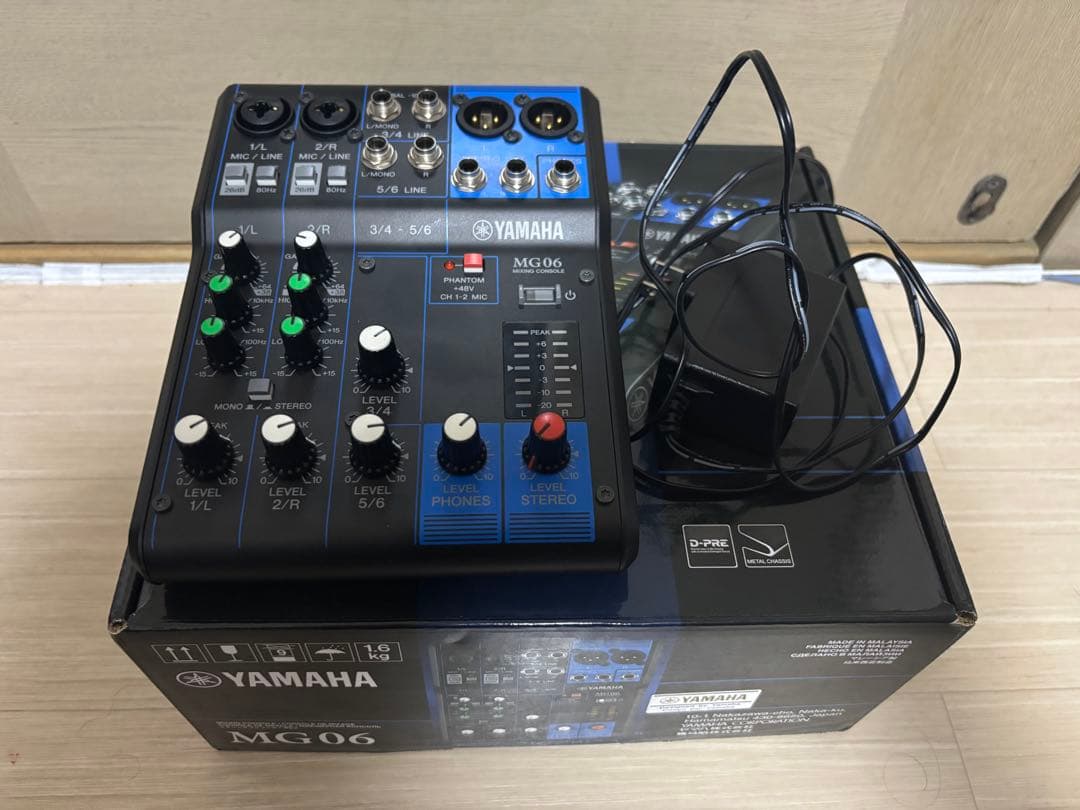 配信機器・PA機器・レコーディング機器 YAMAHA MG06