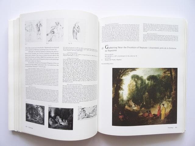 洋書◆ヴァトー画集 作品写真集 本 絵画