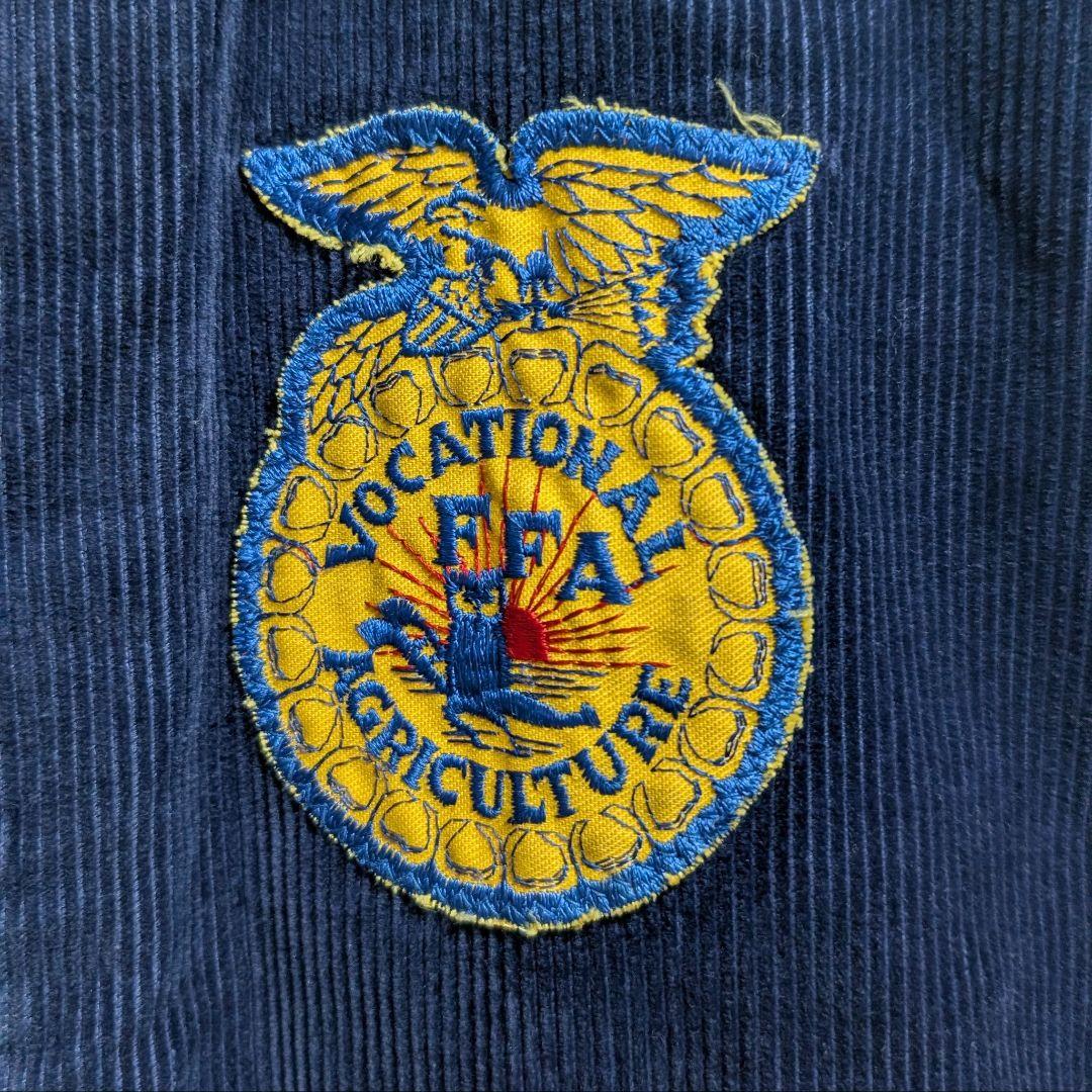 70s USA製 FFAジャケット TALONジップ ネイビー