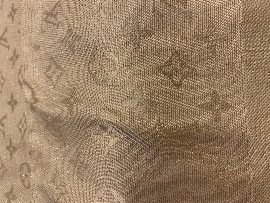 LOUIS VUITTON モノグラム シャインショール ／タグなし/箱なし