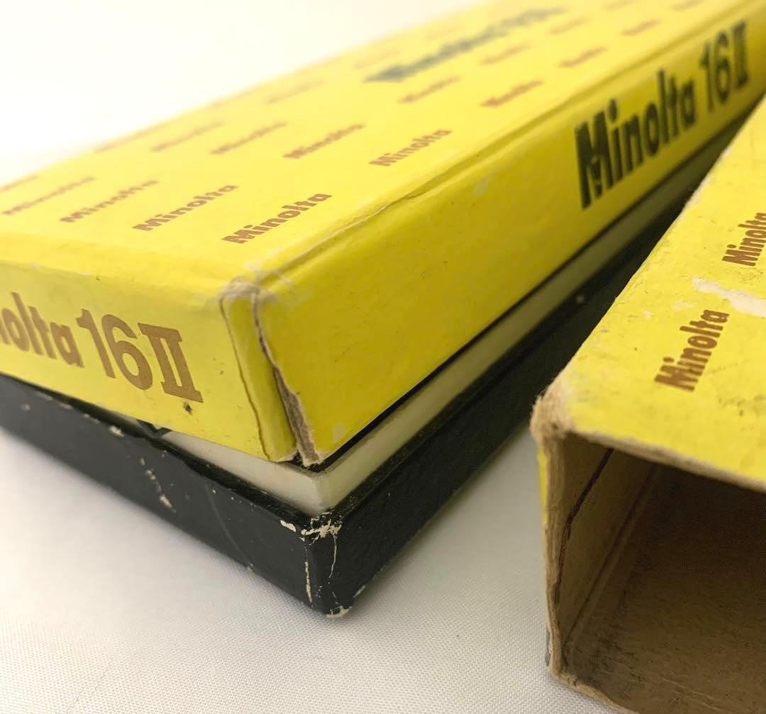 Minolta 16II 希少な元箱一式