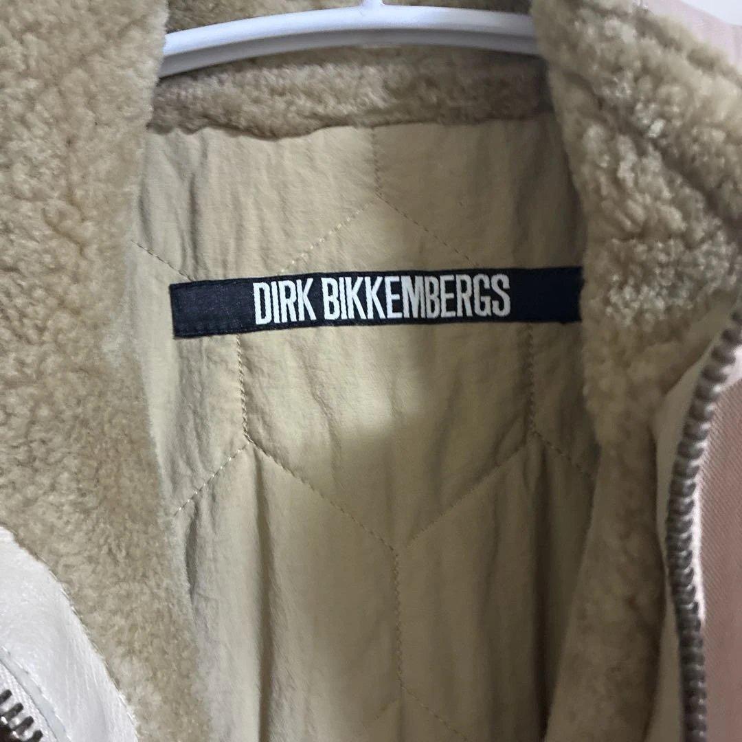 DIRK BIKKEMBERGS ベージュジップアップジャケット