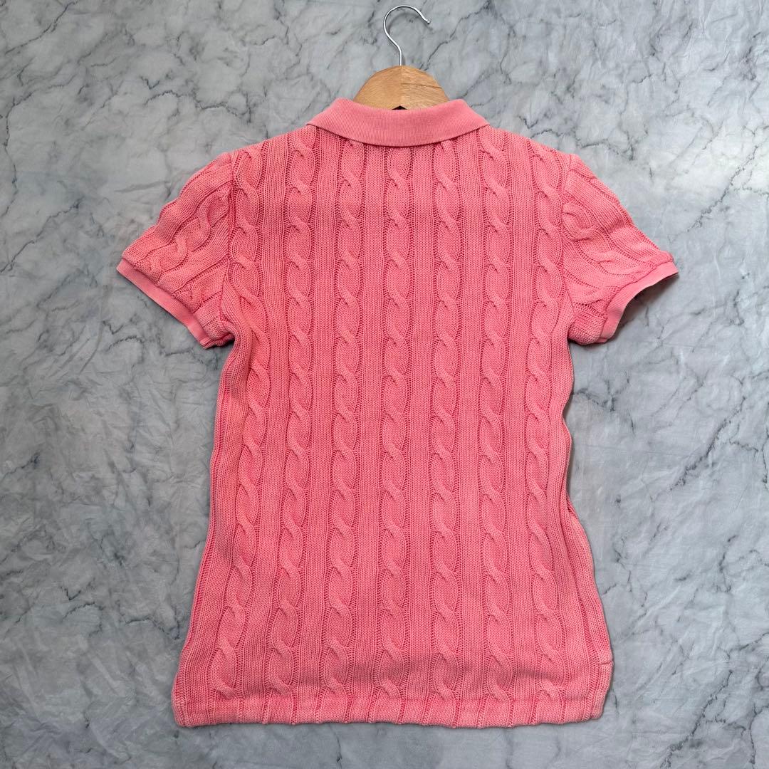 POLO RALPH LAUREN ポロラルフローレン ケーブルニットポロシャツ
