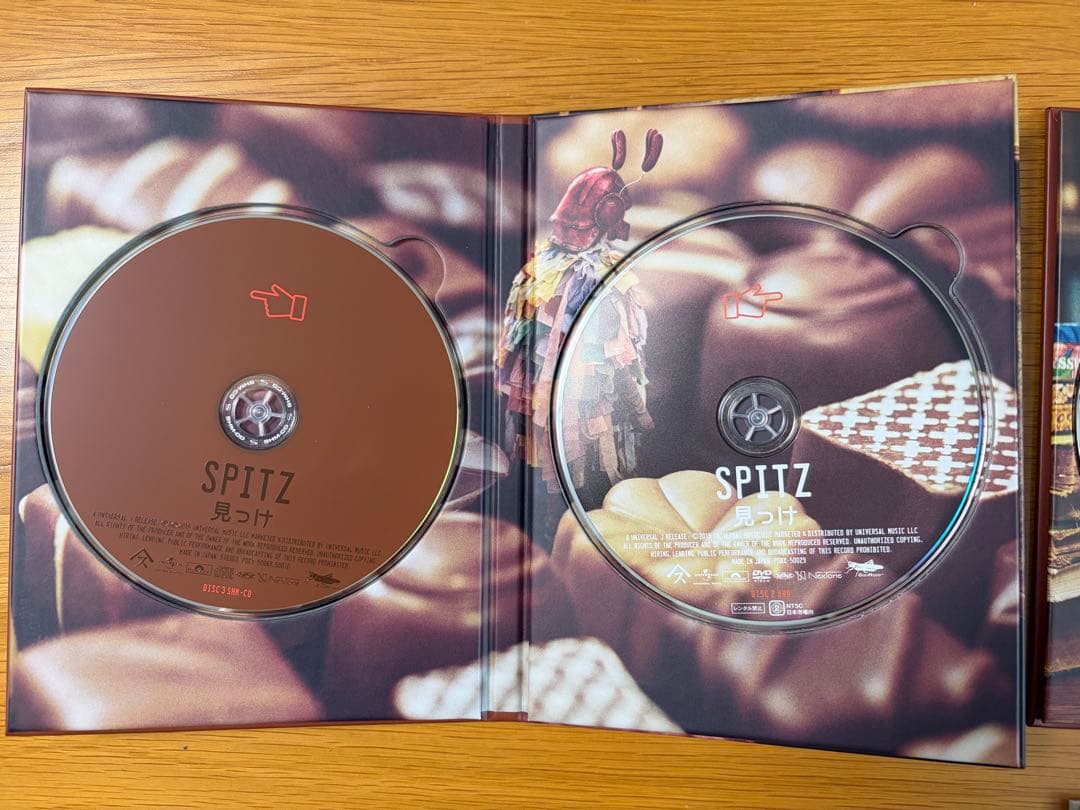 ベルゲン会員限定　スピッツ　見っけ　CD+DVD