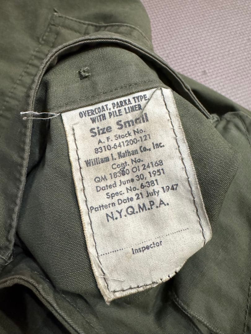 最終値下！【美品】USARMY M47 オーバーコート　米軍　40s モッズ