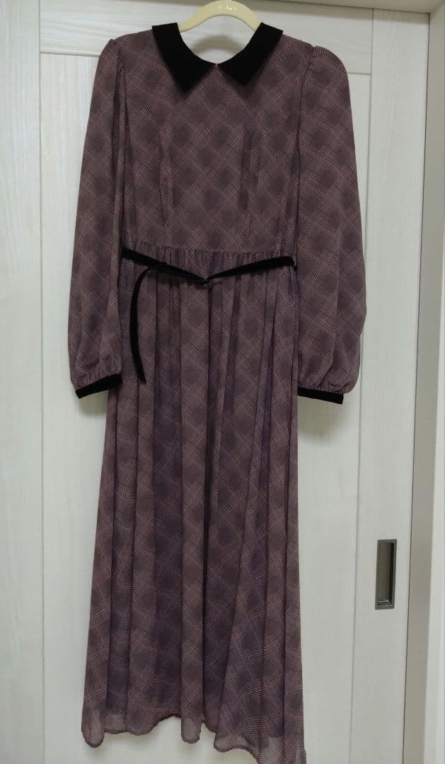 Bristol Plaid Ribbon Dress　ハーリップトゥ
