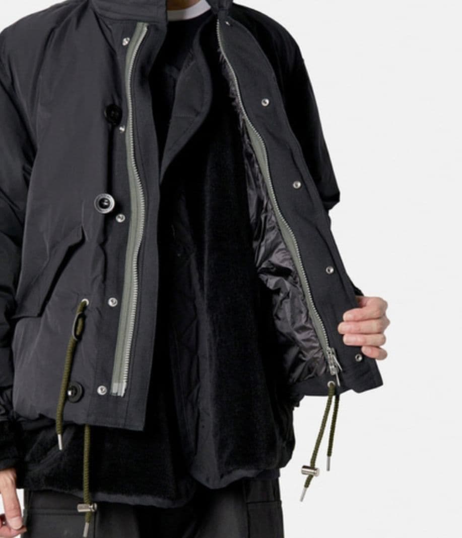 sacai 22AW 名作　Padded Blouson ブルゾン　タグ付き