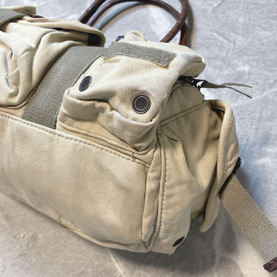 バッグ DIESEL archive multipocket drumbag y2k