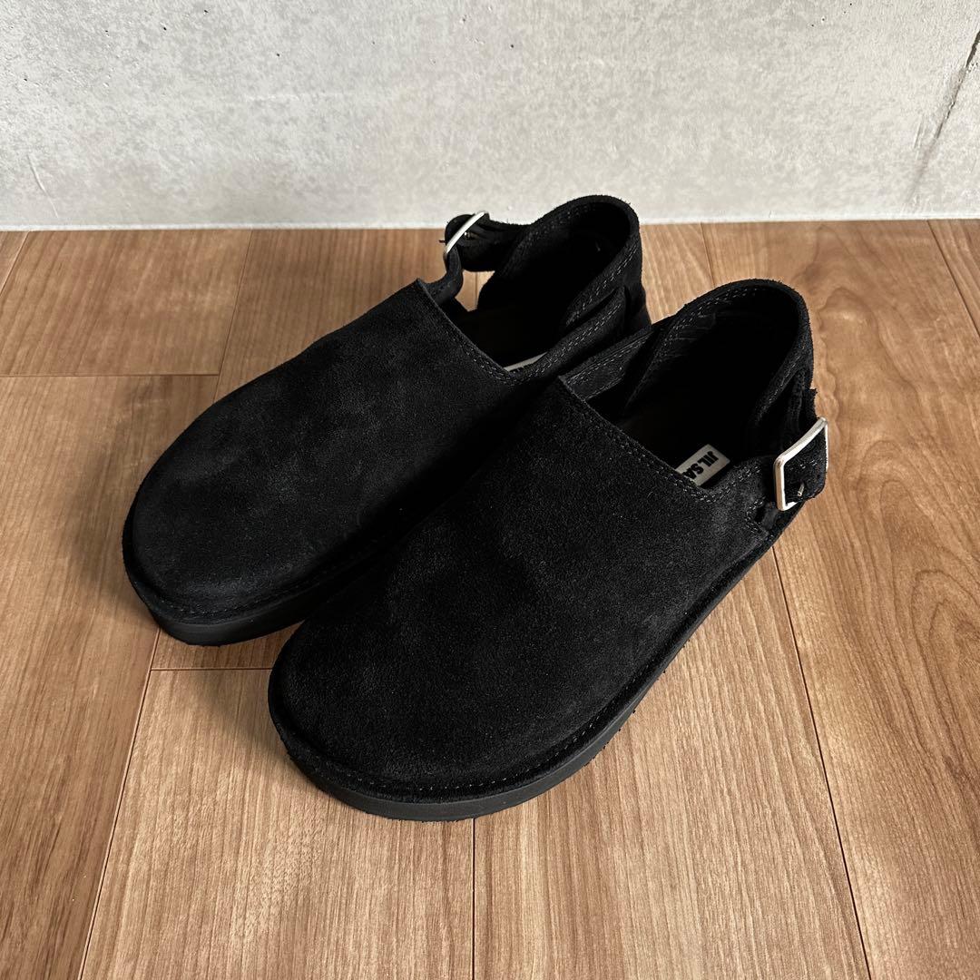 JIL SANDER スエードサンダル バックル ブラック 41