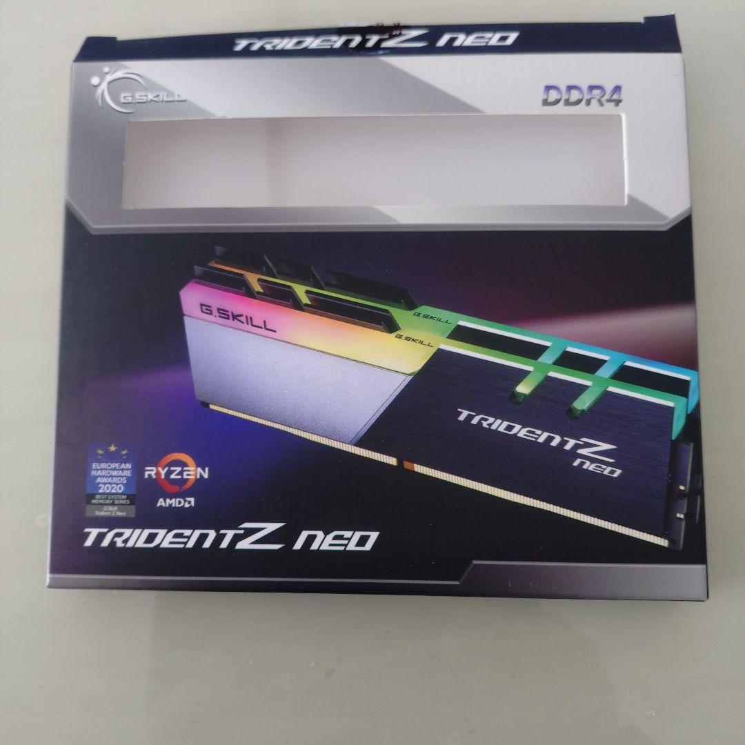 メモリー G.SKILL TRIDENT Z NEO DDR-4 32GB 3600MHz
