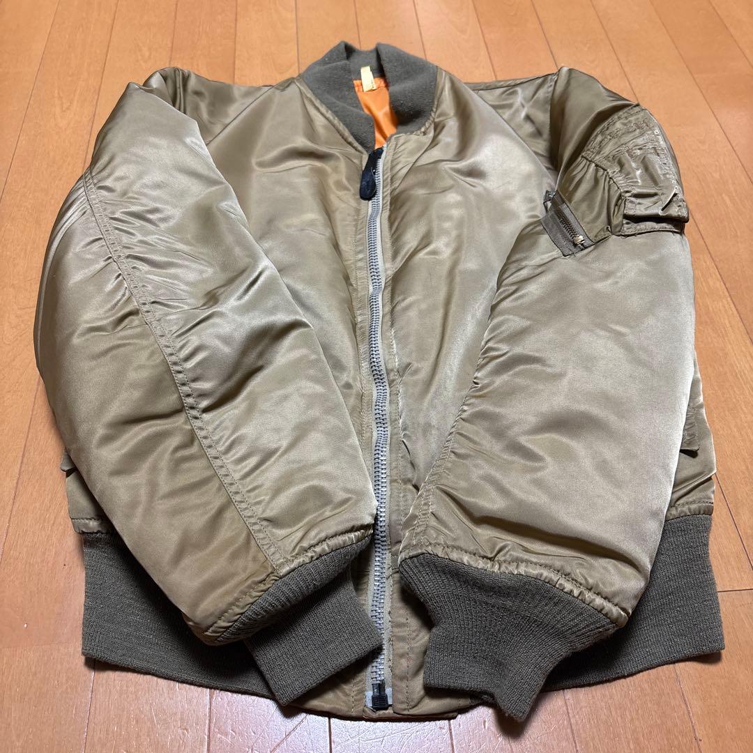90s USA製 Greenbrier MA-1 フライトジャケット ミリタリー