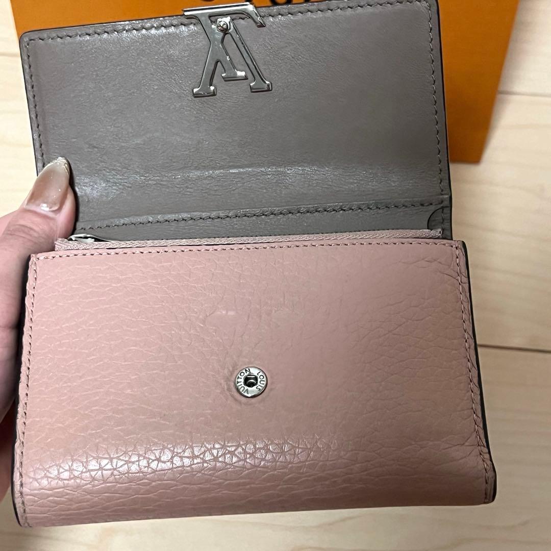 Louis Vuitton 財布 カプシーヌ K.K刻印あり